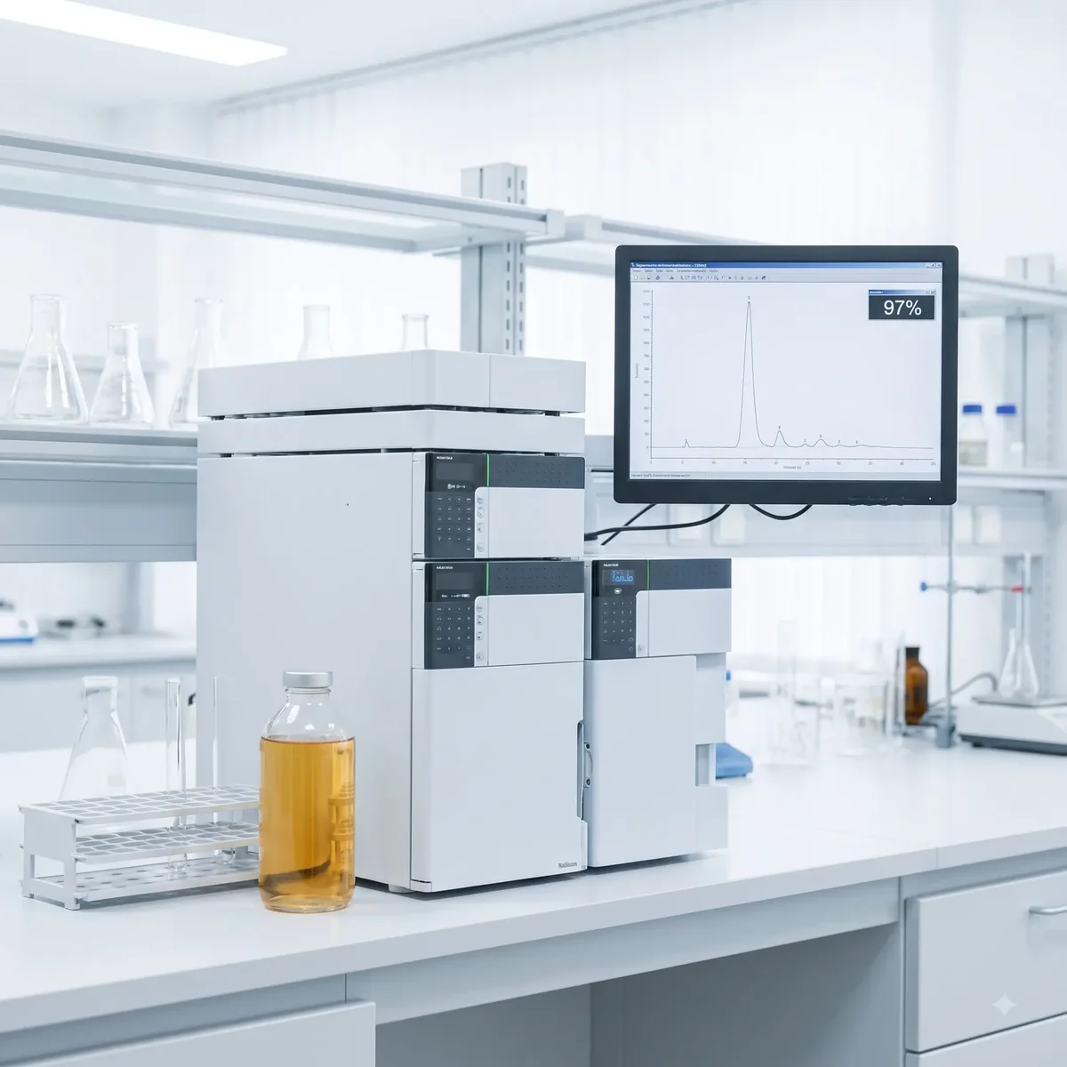 An HPLC instrument of the kind used to measure berberine content